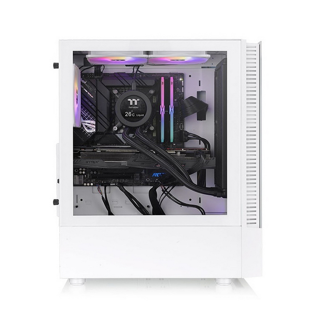 Корпус Thermaltake View 200 TG Snow ARGB, белый