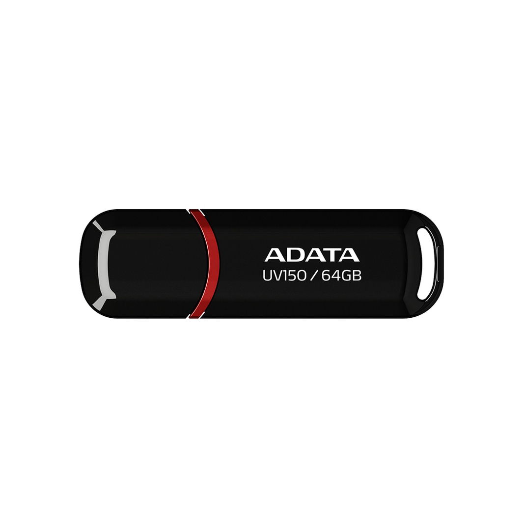 USB Flash карта Adata AUV150-64G-RBK 64GB, черная