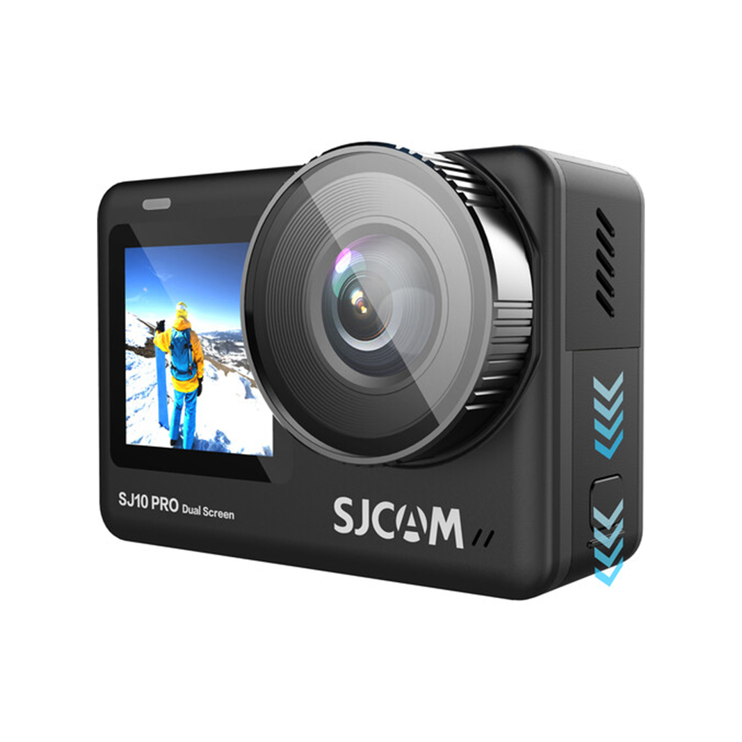 Экшн-камера Sjcam SJ10 Pro Dual Screen, черная