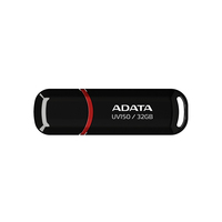 USB Flash карта Adata AUV150-32G-RBK 32GB, черная