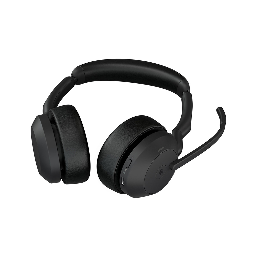 Беспроводная гарнитура Jabra Evolve2 55 Link380с MS Stereo, черная