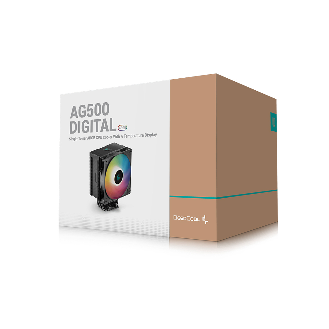 Кулер Deepcool Digital ARGB AG500