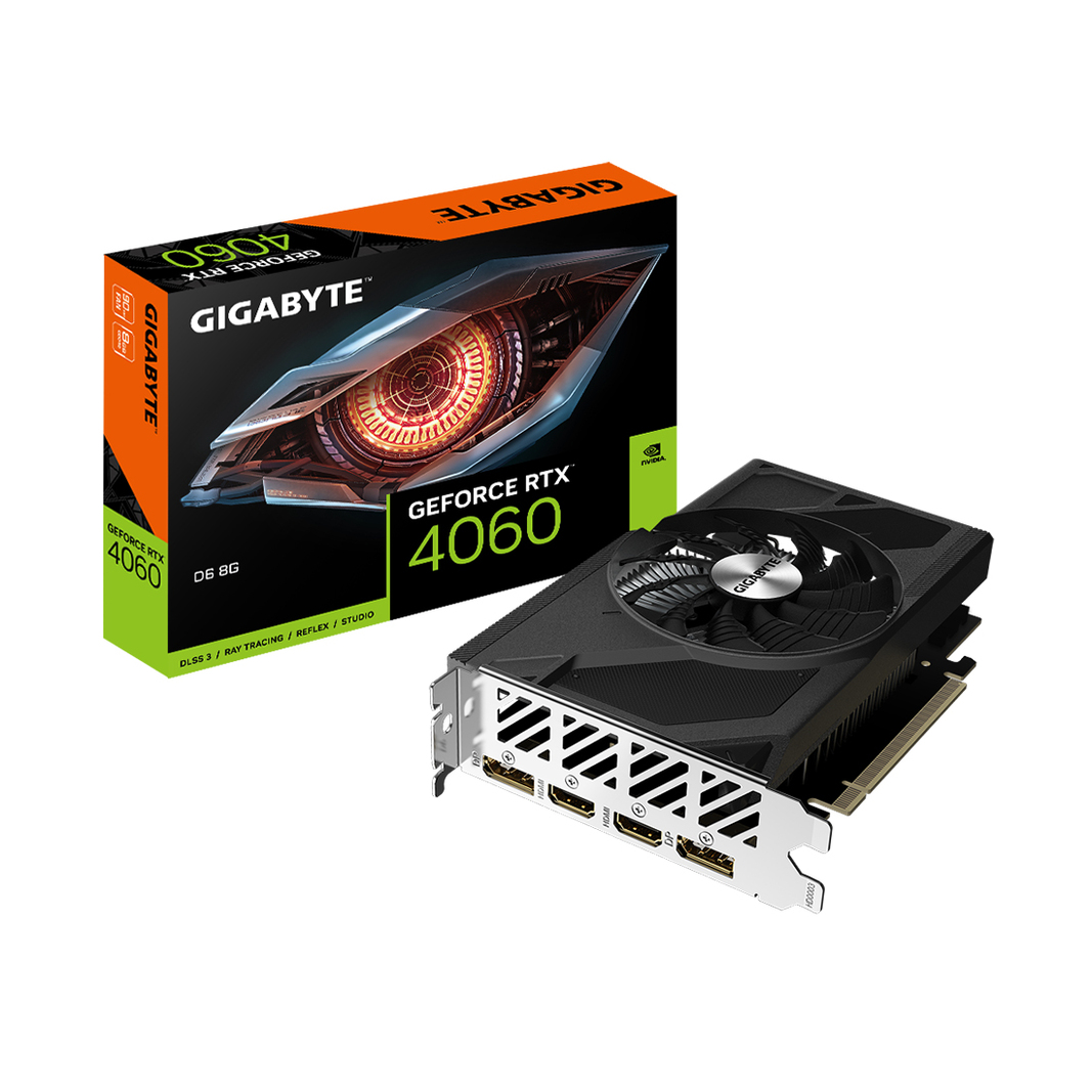 Видеокарта Gigabyte RTX4060 D6 GV-N4060D6-8GD, 8GB