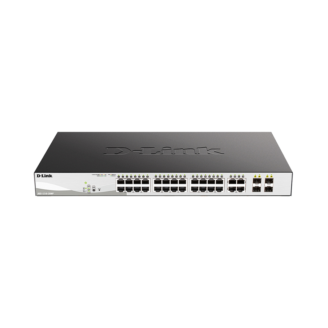 Коммутатор D-Link DGS-1210-28/F3A черный