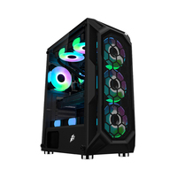 Корпус 1stPlayer Firebase X6-BK-4F2C3, черный