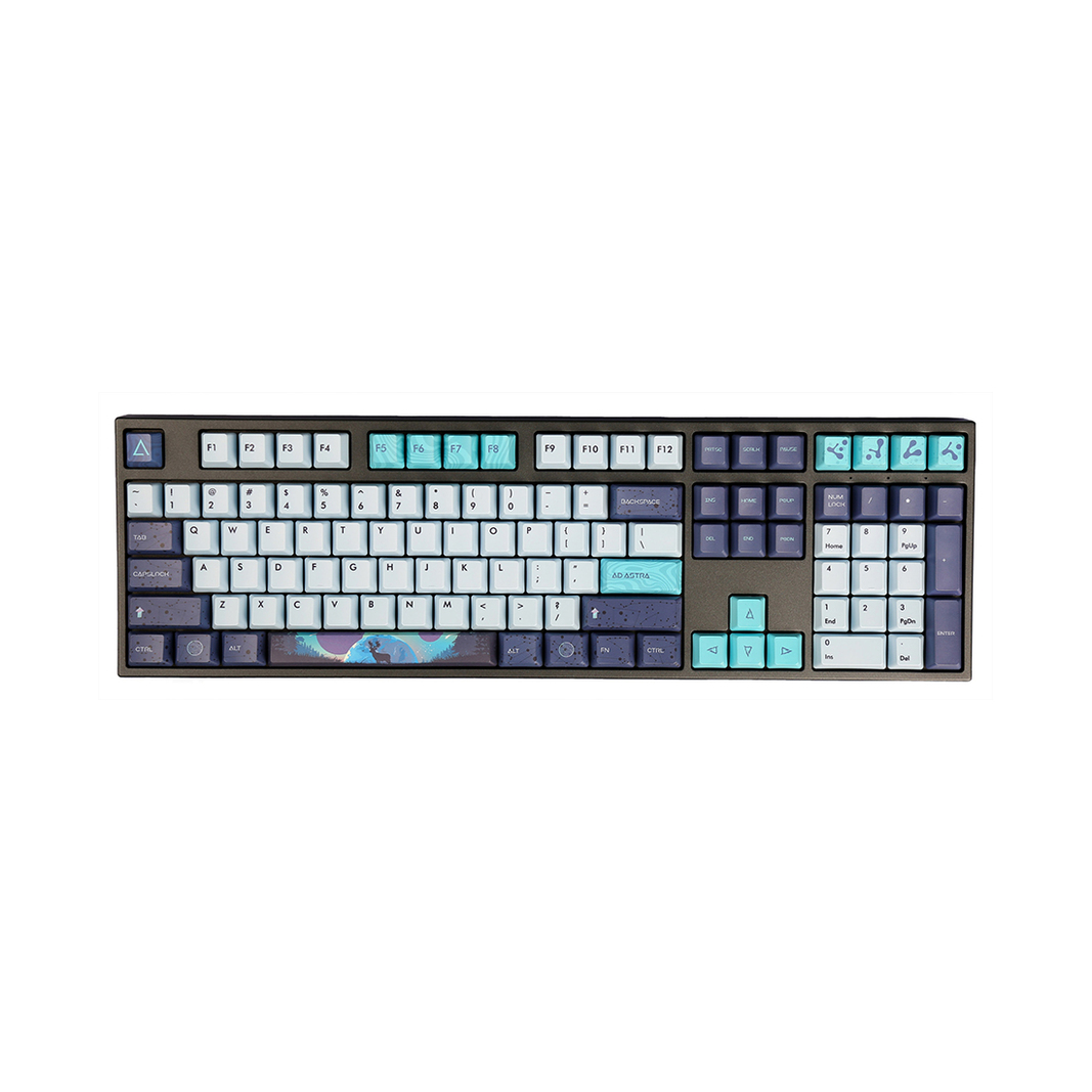 Клавиатура Varmilo Aurora VEA108 Cherry MX Brown, черно-белая