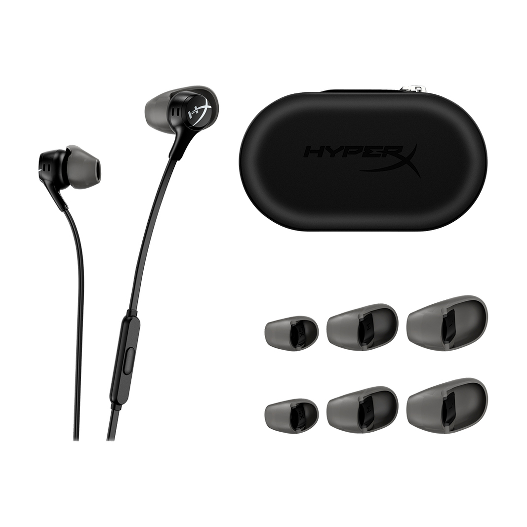 Наушники HyperX Cloud Earbuds II Black 70N24AA, черные