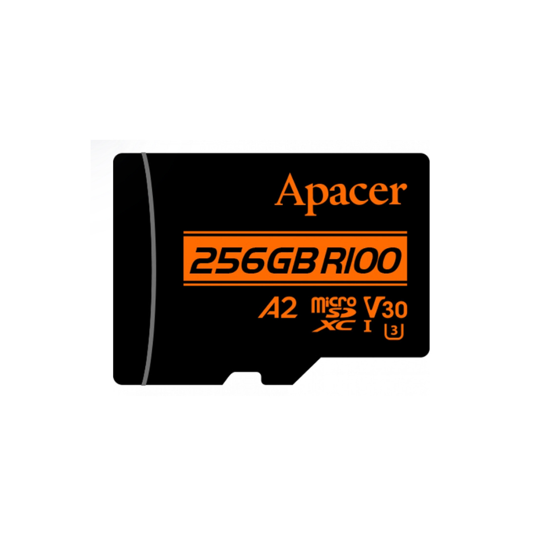 Карта памяти Apacer AP256GMCSX10U8-R 256GB + адаптер SD