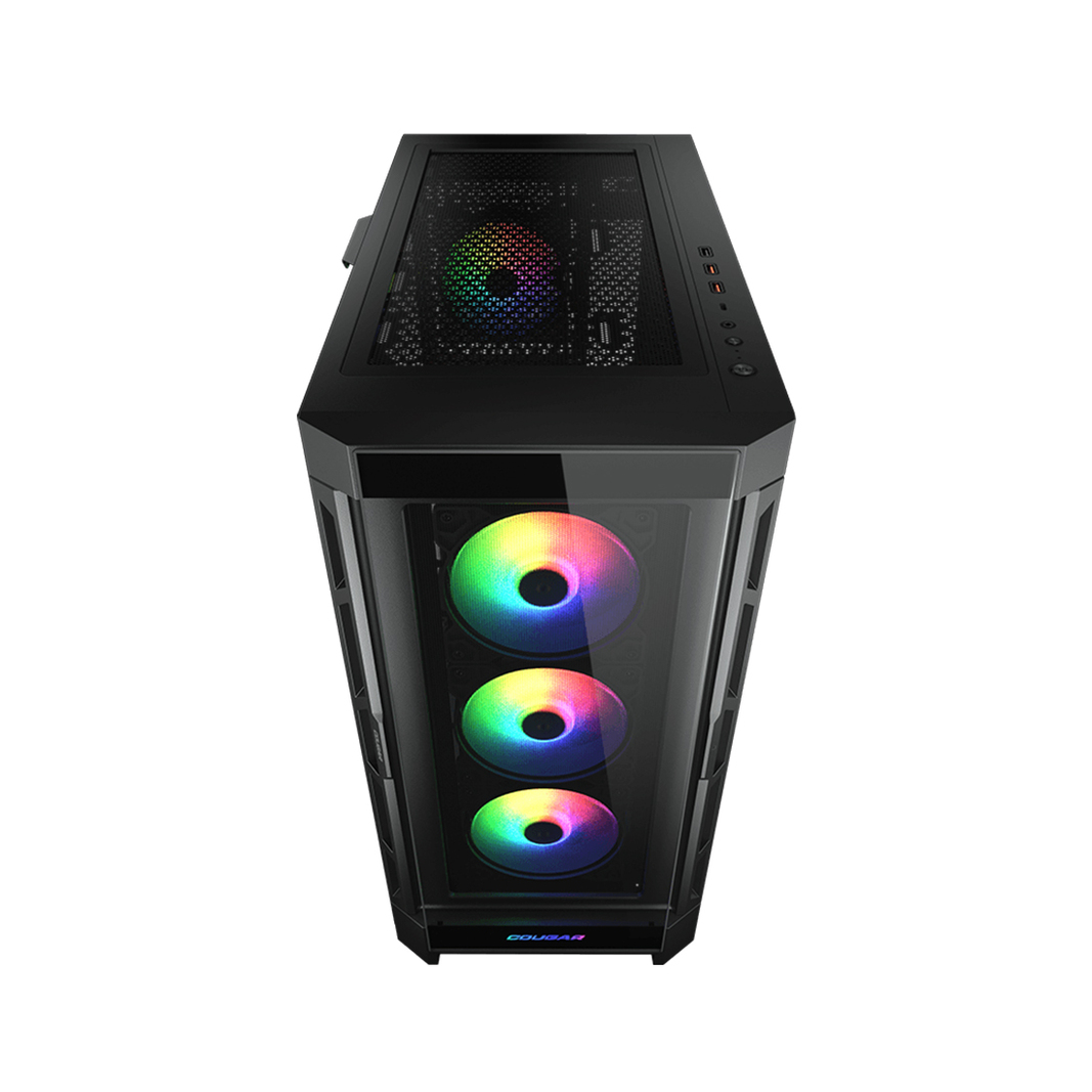 Корпус Cougar Duoface Pro RGB CGR-5AD1B-RGB, черный