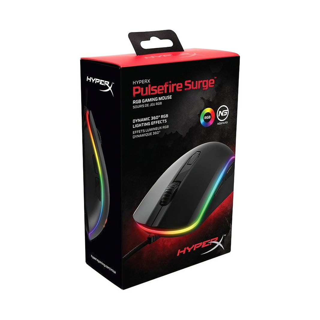 Мышь HyperX Pulsefire Surge RGB Gaming 4P5Q1AA, черная