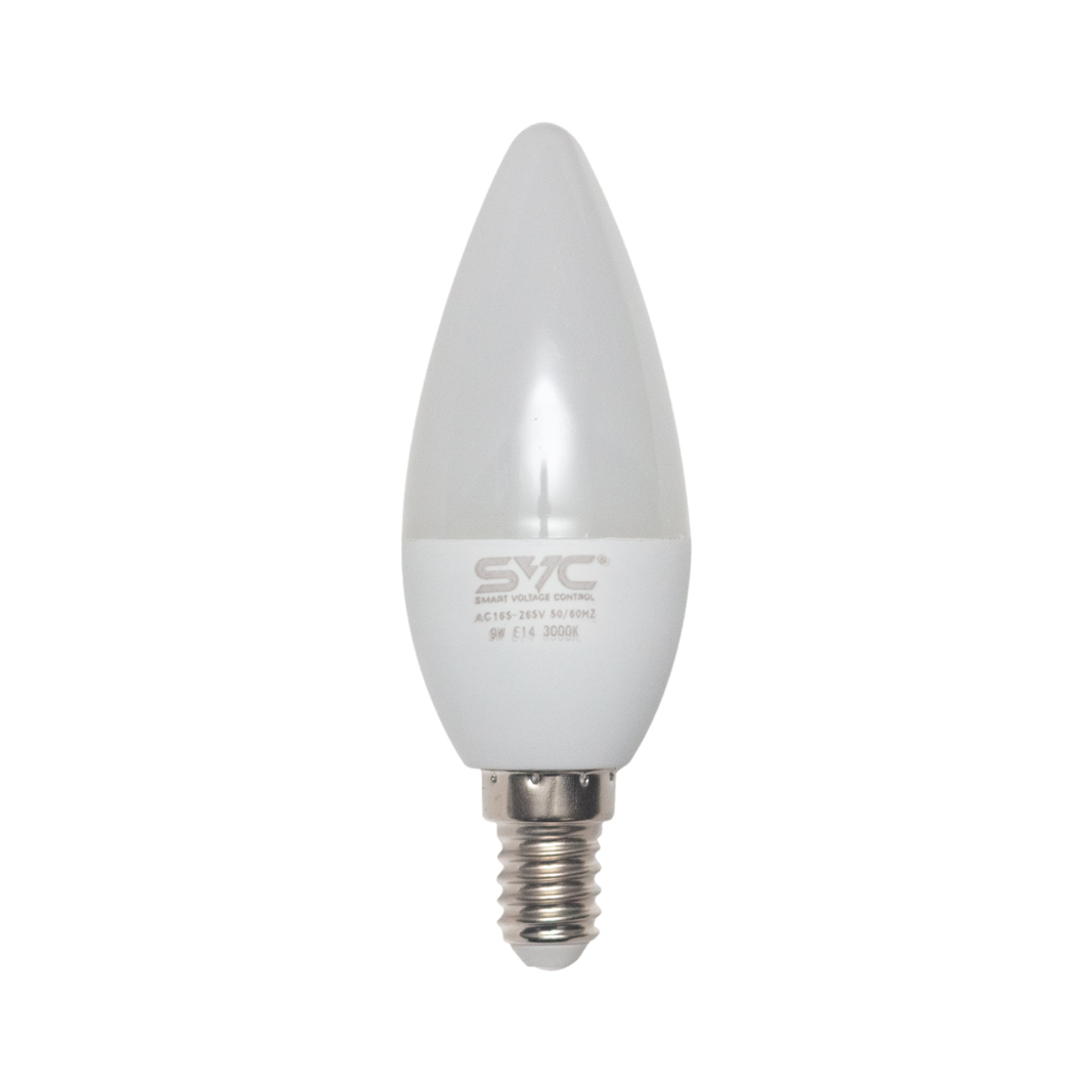 Лампа светодиодная Svc Led C35-9W-E14-3000K