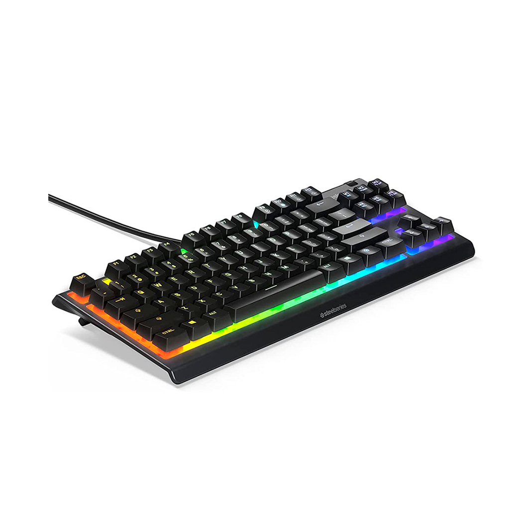 Клавиатура Steelseries Apex 3 TKL US 64831, черная