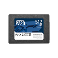 Твердотельный накопитель SSD Patriot P220 P220S512G25, 512Gb