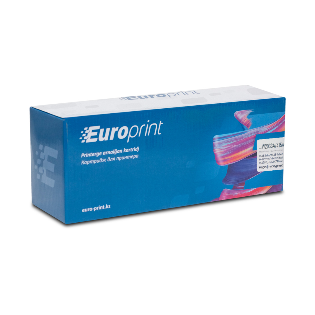 Картридж Europrint EPC-W2033A, с чипом, пурпурный