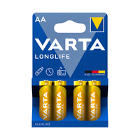 Батарейка Varta Longlife Mignon LR6/AA, 4 шт
