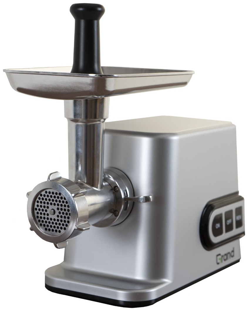 Мясорубка Grand GAMG-8089WPLM серебристая