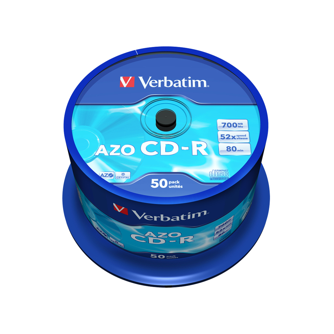 Диск Verbatim CD-R 43343 700MB, 50 шт