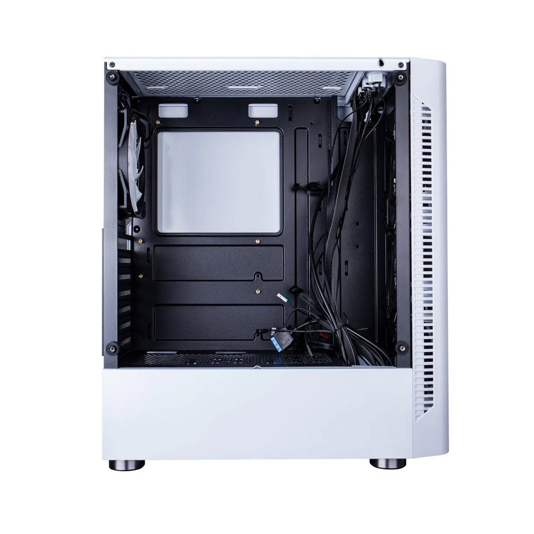 Корпус 1stPlayer D4-WH-1F5MW-3F5SW, белый