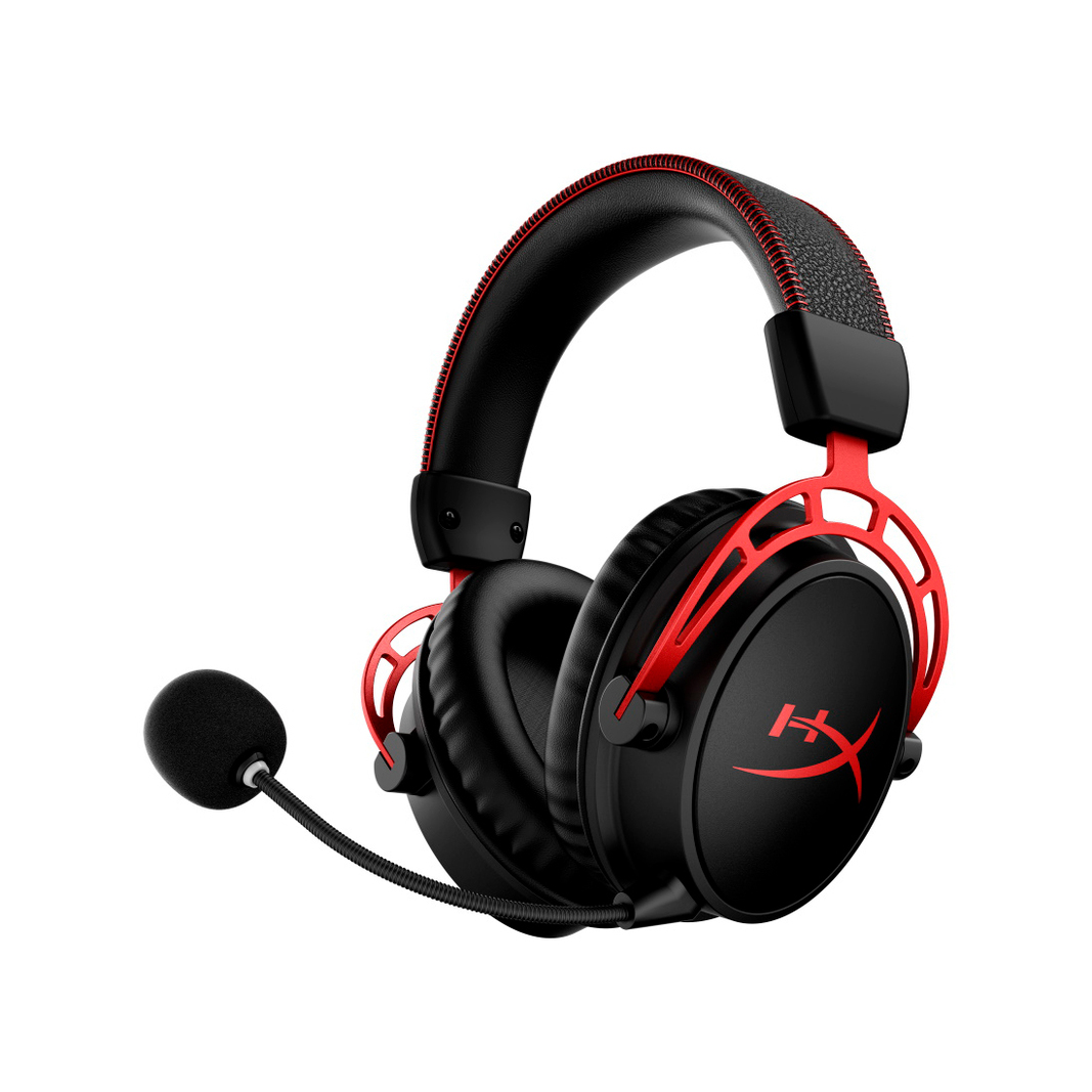 Гарнитура игровая HyperX Cloud Alpha Wireless 4P5D4AA, черно-красная