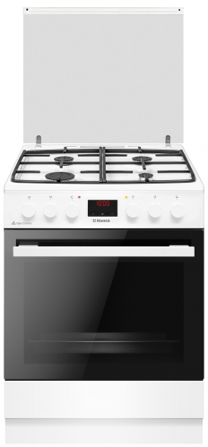 Плита комбинированная Hansa FCMW682233 белая