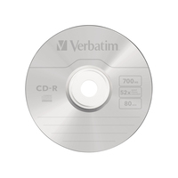 Диск Verbatim CD-R 43343 700MB, 50 шт