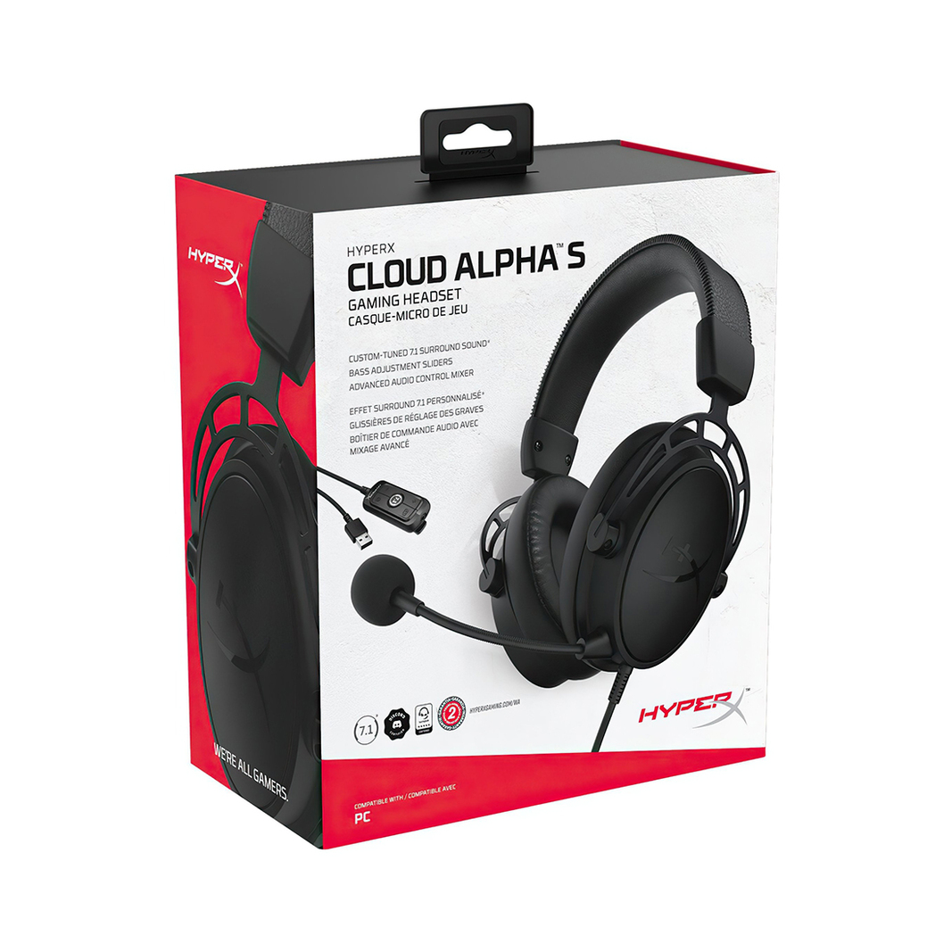 Гарнитура игровая HyperX Cloud Alpha S 4P5L2AA, черная