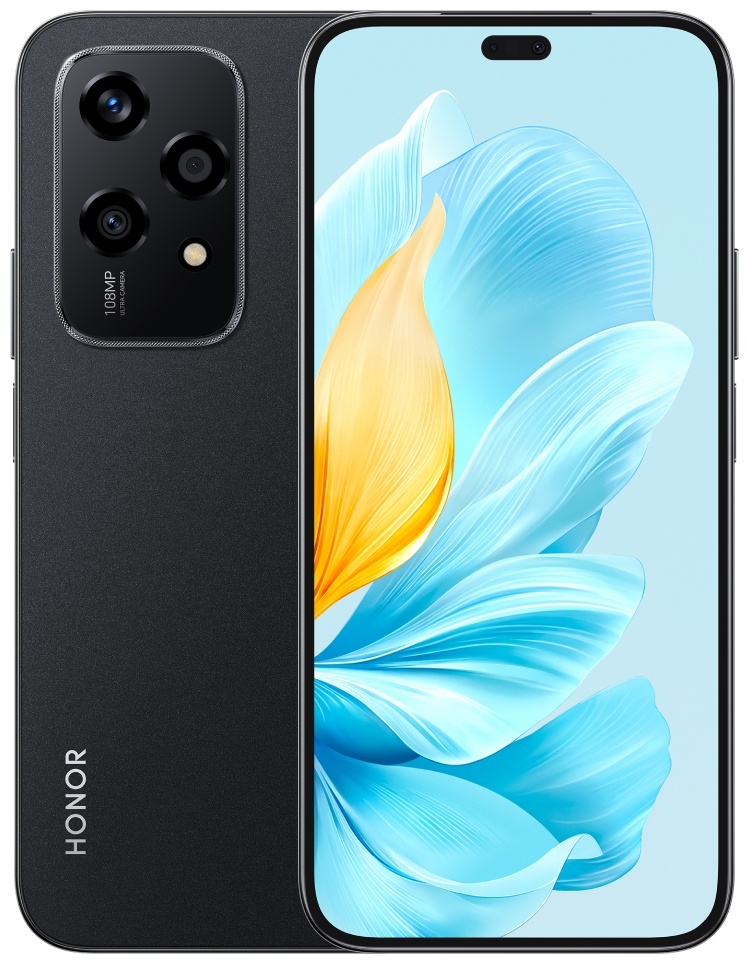 Смартфон Honor 200 Lite 8/256GB Midnight Black