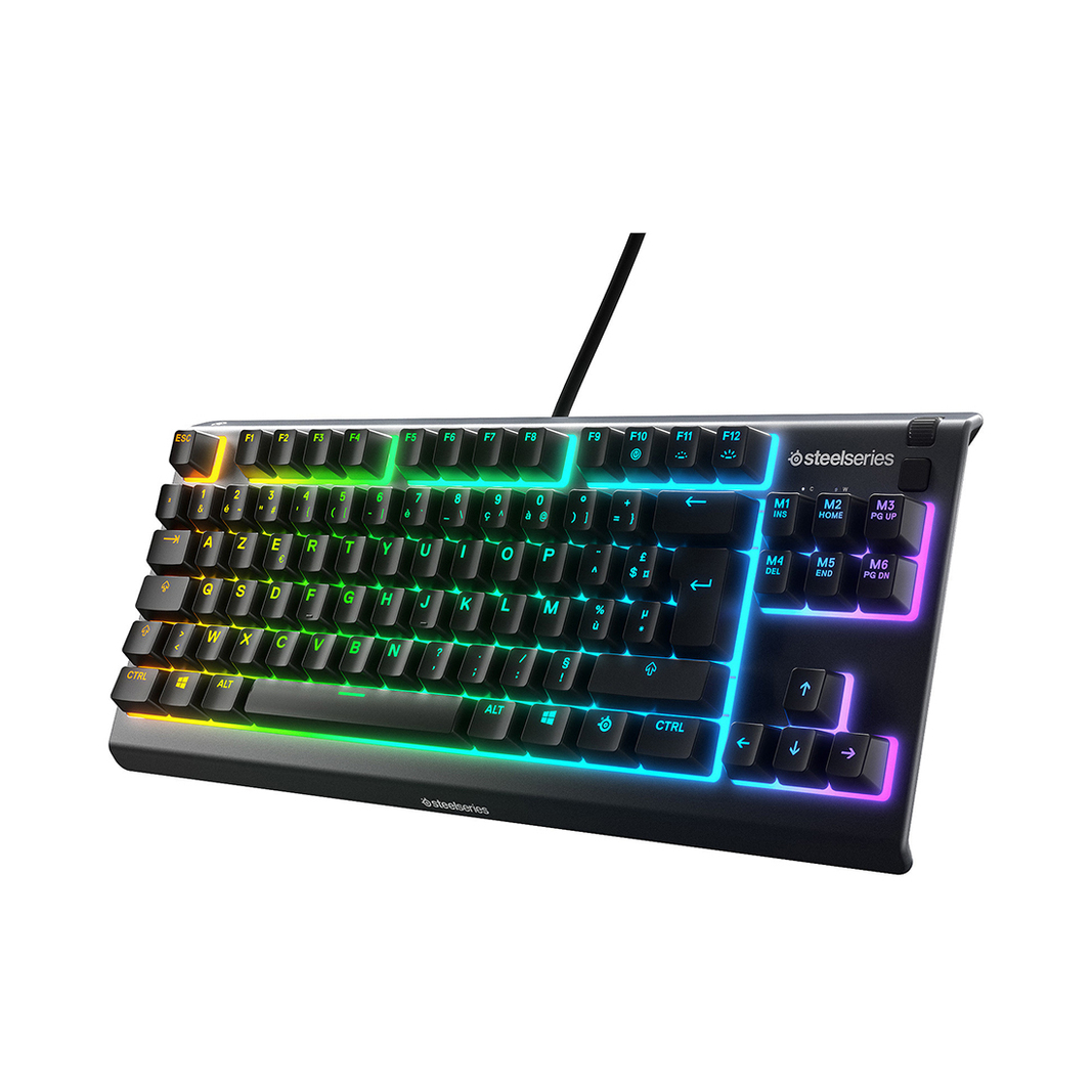 Клавиатура Steelseries Apex 3 TKL US 64831, черная