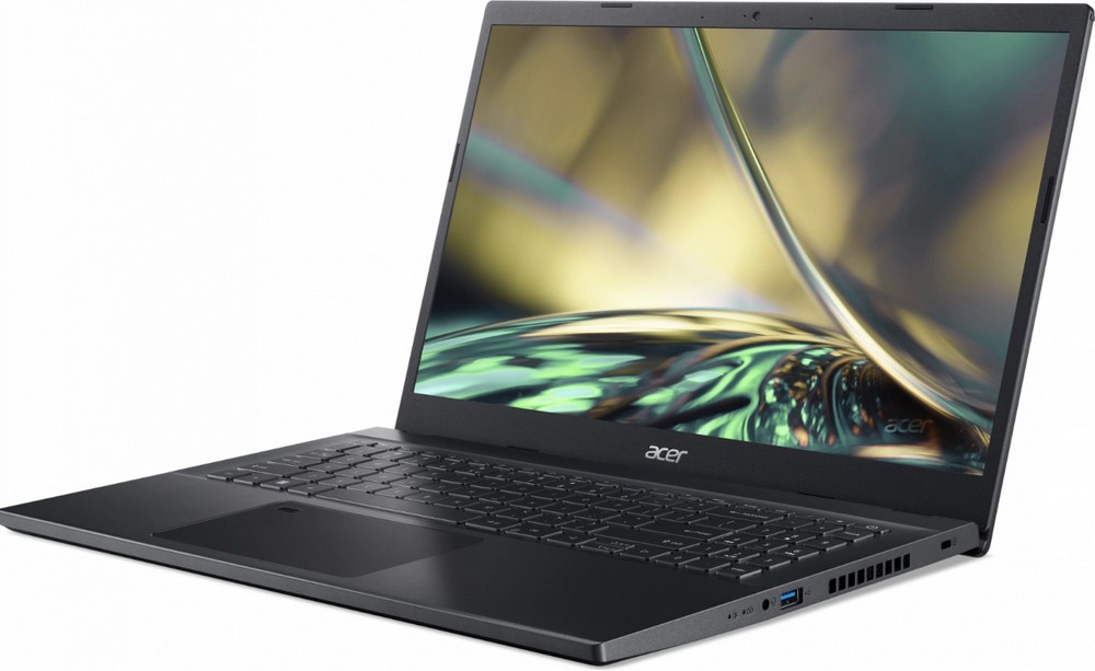 Ноутбук Acer Aspire 7 A715-76G-58CC 15,6&quot; FHD IPS Intel® Core™ i5-12450H/8Gb/SSD 512Gb/NVIDIA® GeForce RTX™ 2050-4Gb/Black/Dos(NH.QMYER.001)