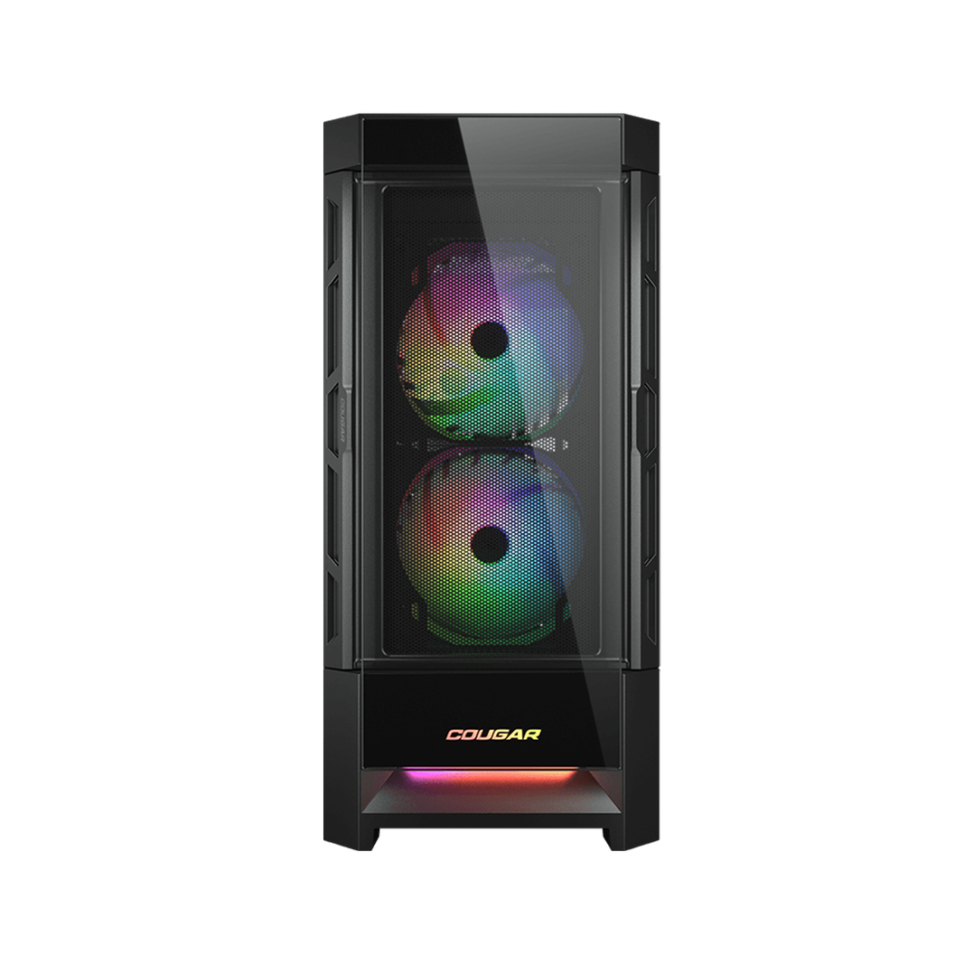 Корпус Cougar Duoface RGB CGR-5ZD1B-RGB, черный