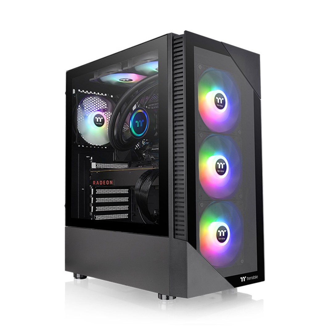 Корпус Thermaltake View 200 TG ARGB CA-1X3-00M1WN-00, черный