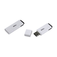 USB Flash карта Netac NT03U185N-064G-20WH, 64GB, USB2.0 белая