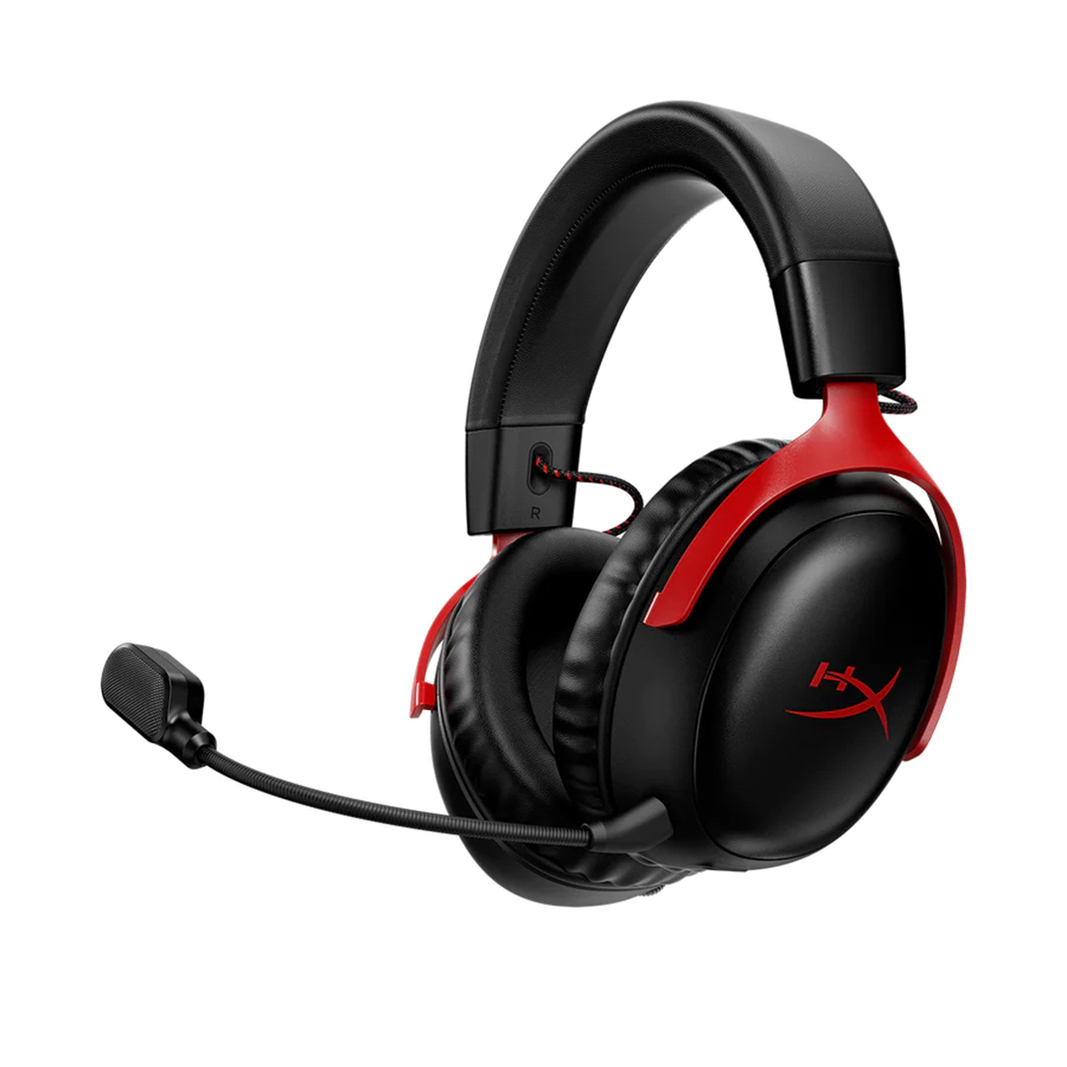 Гарнитура игровая HyperX Cloud III Wireless 77Z46AA, черно-красная