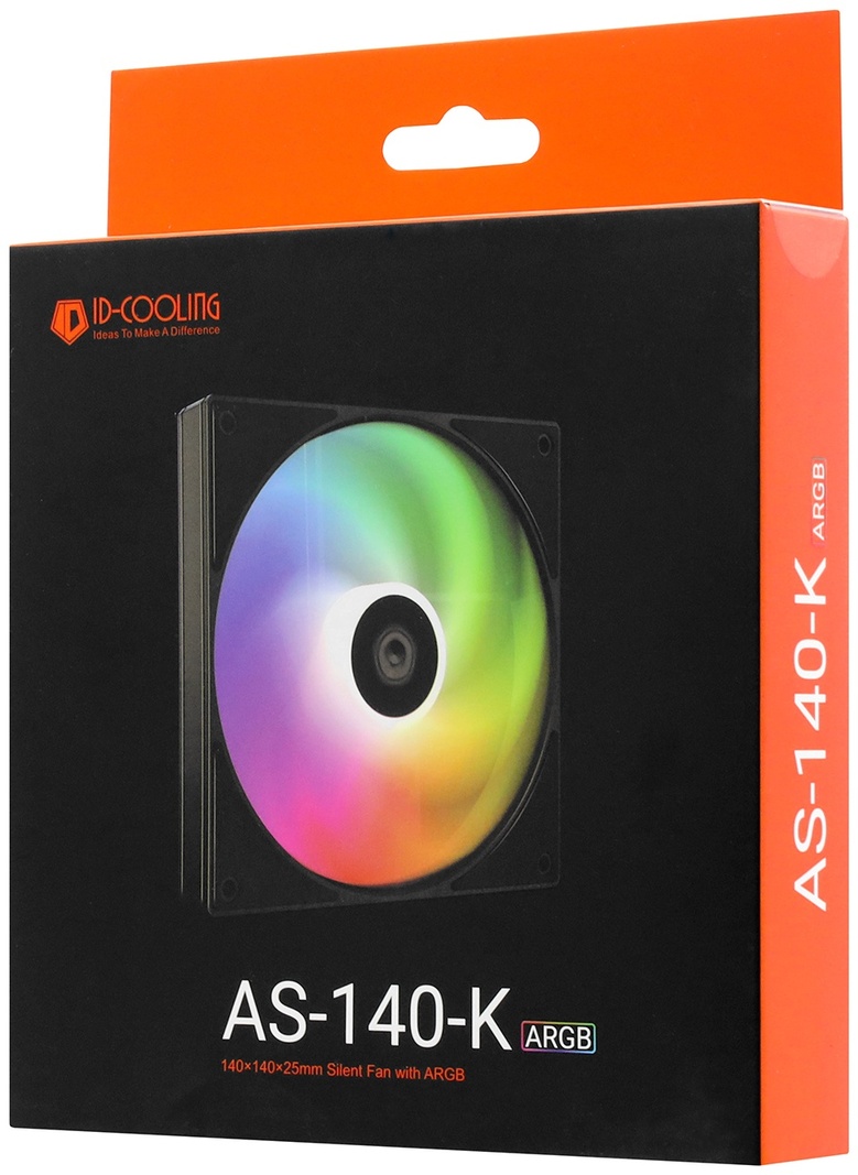 Вентилятор для корпуса ID-COOLING AS-140-ARGB-K