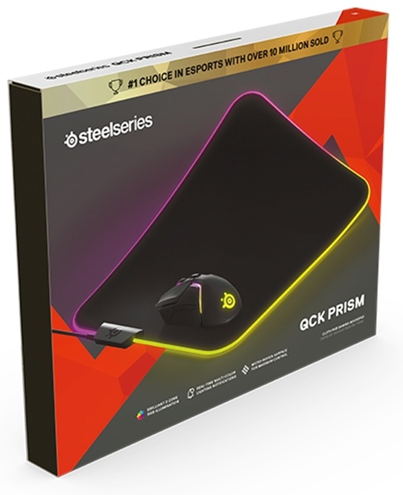 SteelSeries QcK Prism Cloth M черный