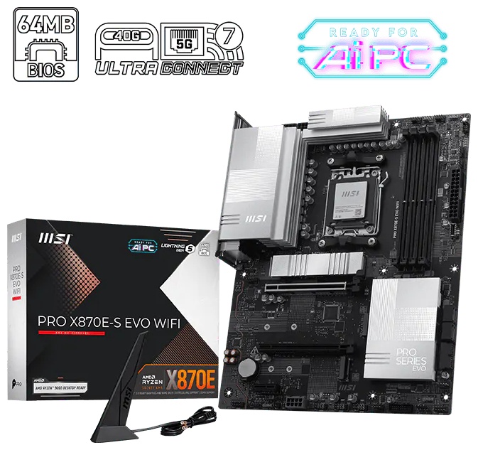 Материнская плата MSI PRO X870E-S EVO WIFI