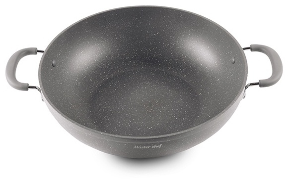 Сковорода вок ARG Master Chef WK600-1 32 см, алюминий