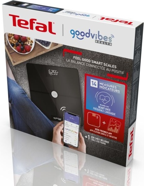 Tefal электронные, диагностические Goodvibes Health BM9660S1 до 180 кг