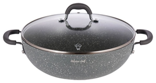 Сковорода вок ARG Master Chef WK600-1 32 см, алюминий