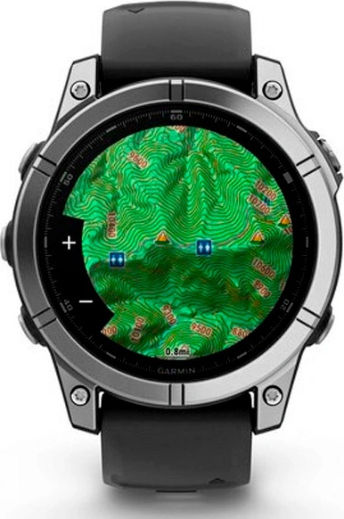 Garmin Fenix E 47 мм черный-серый