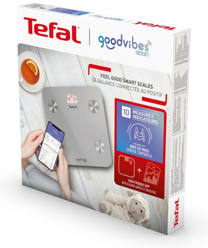 Tefal электронные BM9600S1 до 160 кг