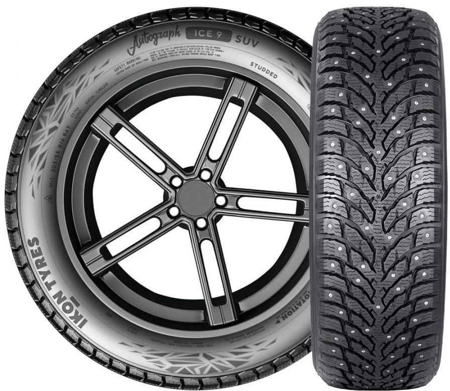Ikon Tyres(Nokian) Autograph Ice 9 SUV 285/45 R21 113 T  с шипами
