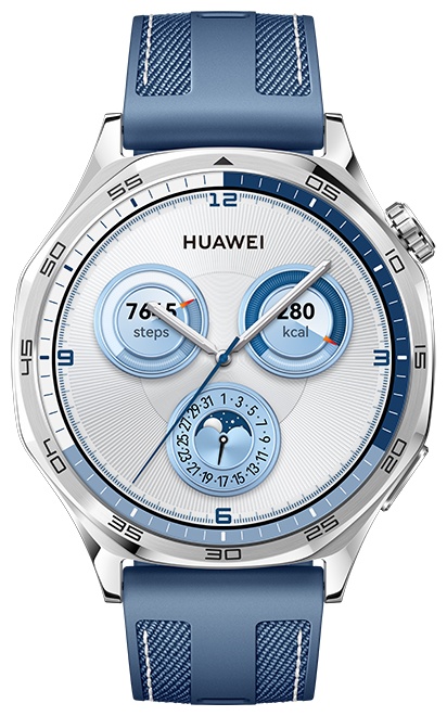 Huawei Watch GT 5 46 мм серебристый-синий