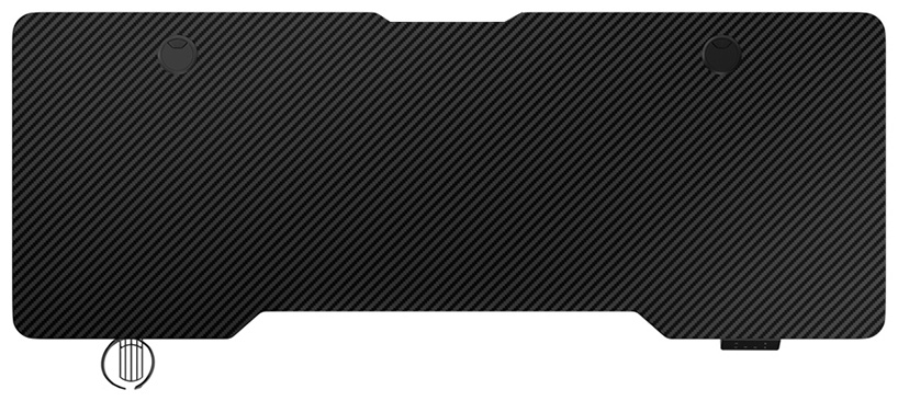 Компьютерный стол 1StPlayer Moto-E 1675-18/BK, 160х75x117 см, черный