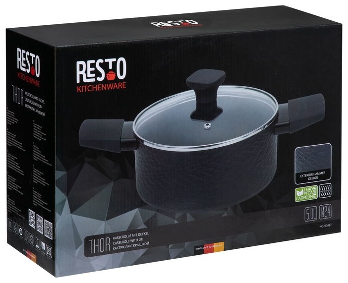 RESTO кастрюля 93427 алюминий 5 л