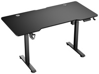 Компьютерный стол 1StPlayer Moto-E 1675-18/BK, 160х75x117 см, черный