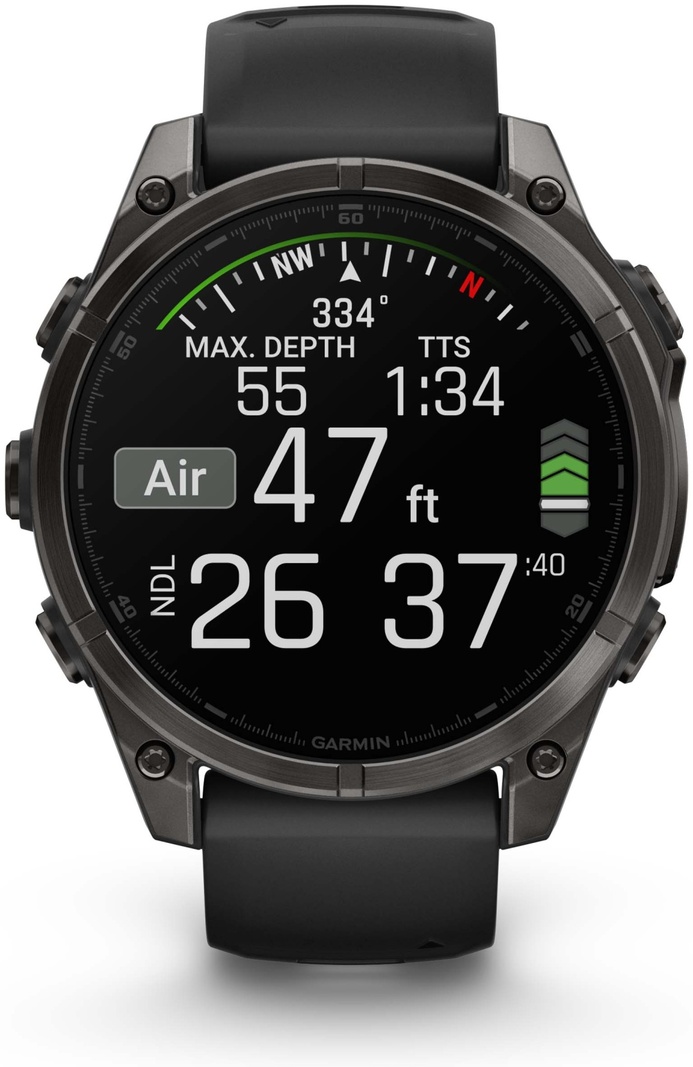 Garmin Fenix 8 47 мм черный