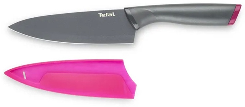 Кухонный нож Tefal K1220304, лезвие: нержавеющая сталь 1 шт
