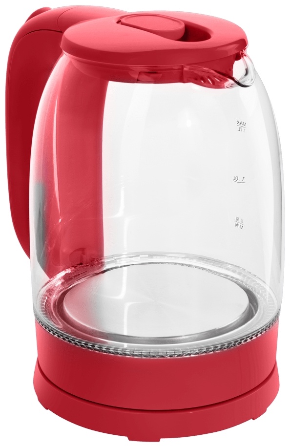 Электрочайник MAUNFELD MGK-613CH красный