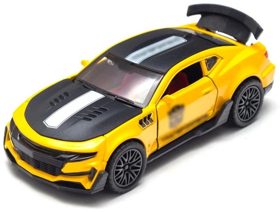 Машинка X Game kids Pull back 89600Y, желтая